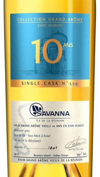 Savanna Lontan 2007-10ans Chai humide étiquette