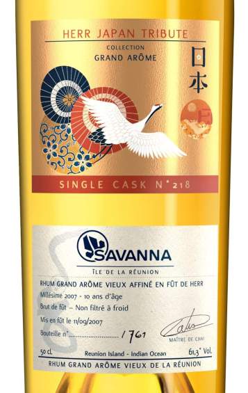 Savanna Lontan 2007-10ans Herr Japan Tribute étiquette